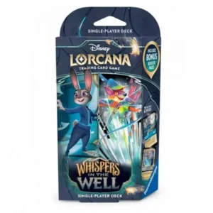 Disney Lorcana 10: Whispers in the Well starter deck – Sapphyre and Steel