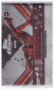 2025 Topps Chrome Deadpool blaster balíček