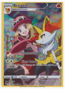 Sword & Shield 12: Silver Tempest – Braixen TG01