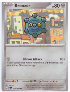 Mega Evolution 5.0: Black Pitch – Bronzor 063