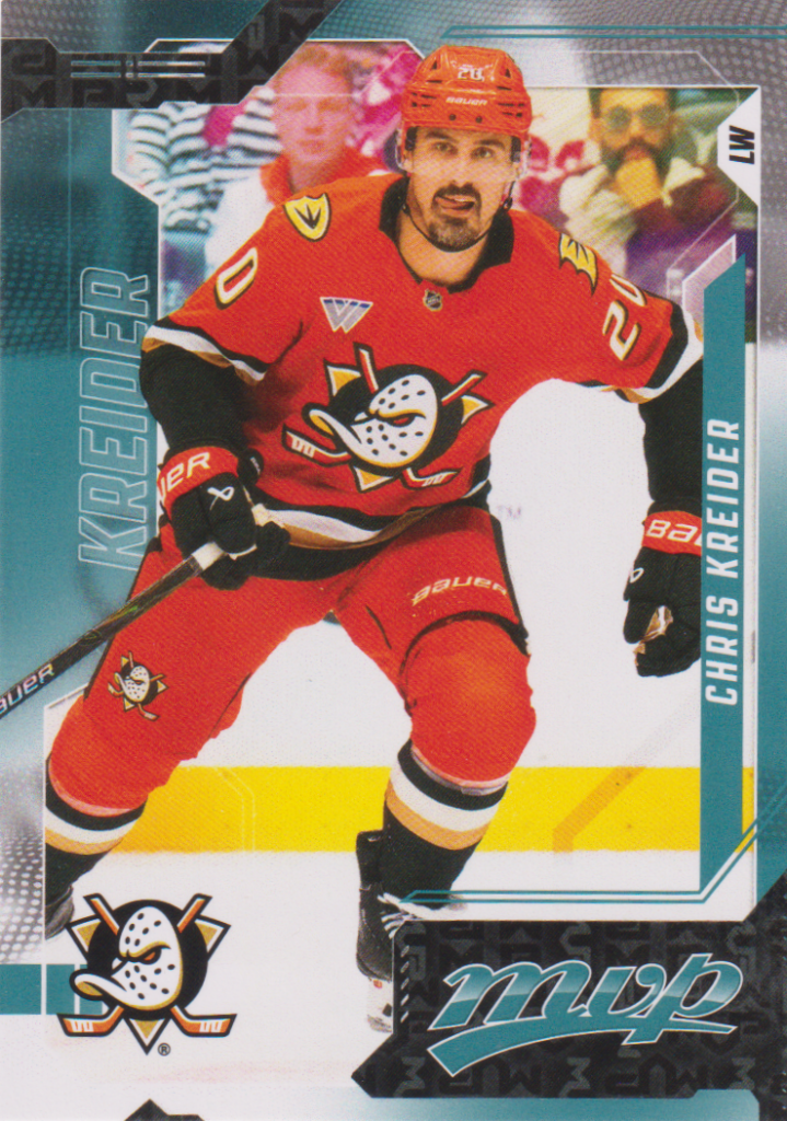 2026/27 MVP – Chris Kreider Anaheim Ducks 132