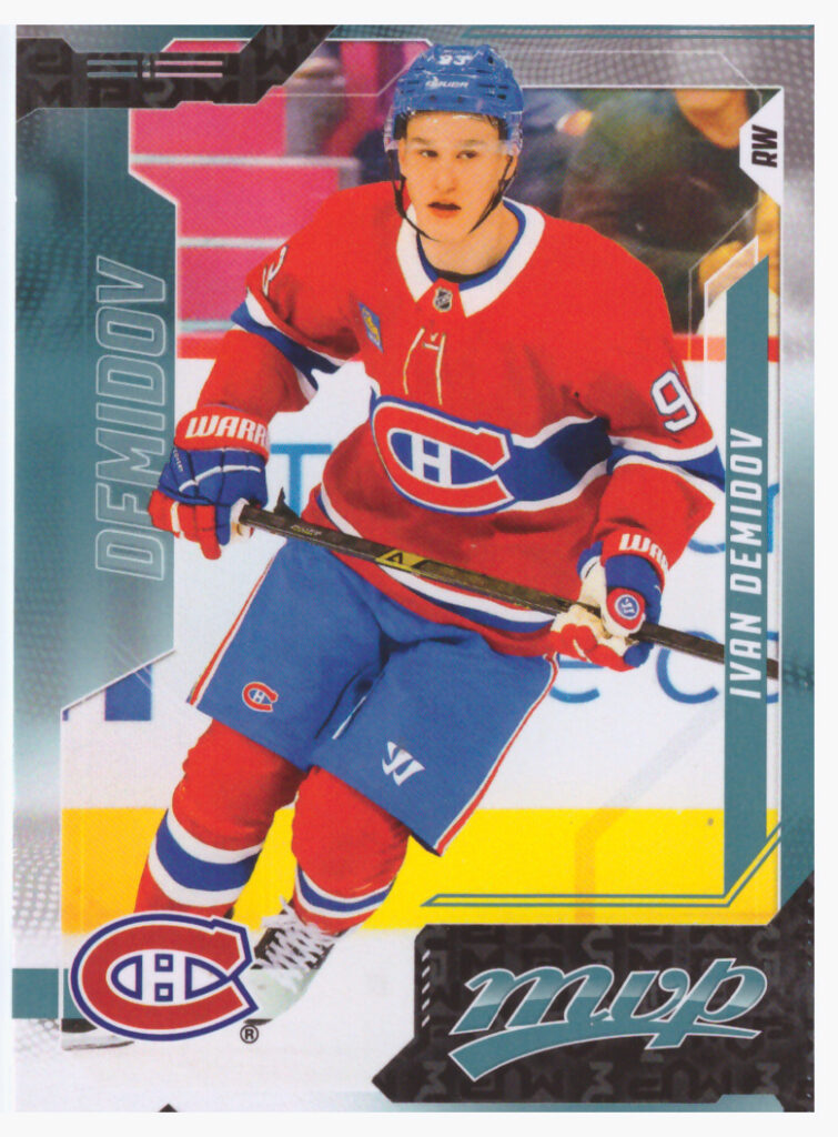 2026/27 MVP – Ivan Demidov Montreal Canadiens 143