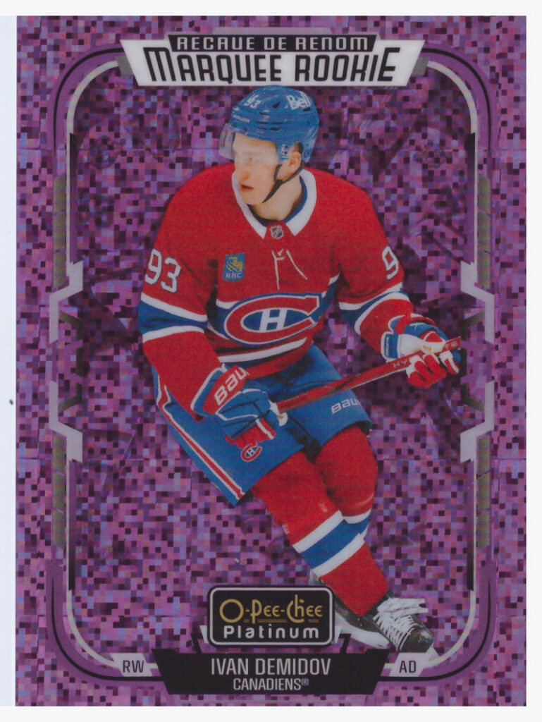 2025/26 O-Pee-Chee Platinum – Ivan Demidov Montreal Canadiens 232   /299