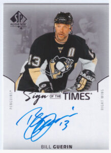 2025/26 SP Authentic – Bill Guerin Pittsburgh Penguins SOTT-BG