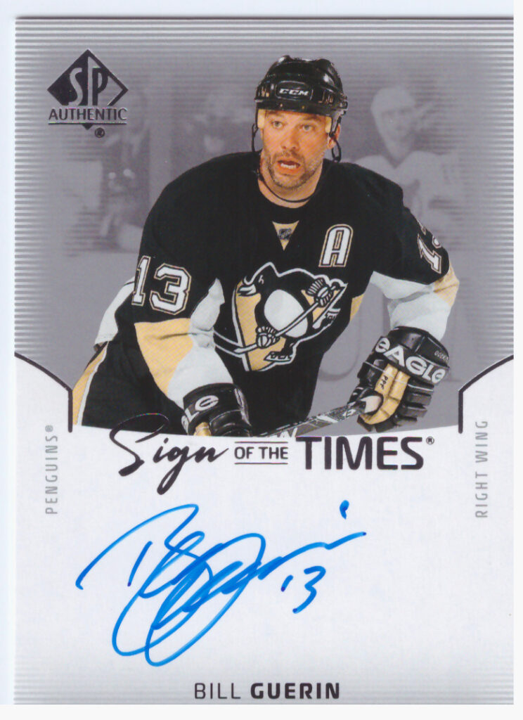 2025/26 SP Authentic – Bill Guerin Pittsburgh Penguins SOTT-BG