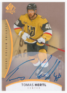 2025/26 SP Authentic – Tomáš Hertl Las Vegas Golden Knights 61