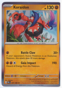 Mega Evolution 5.0: Black Pitch – Koraidon 047