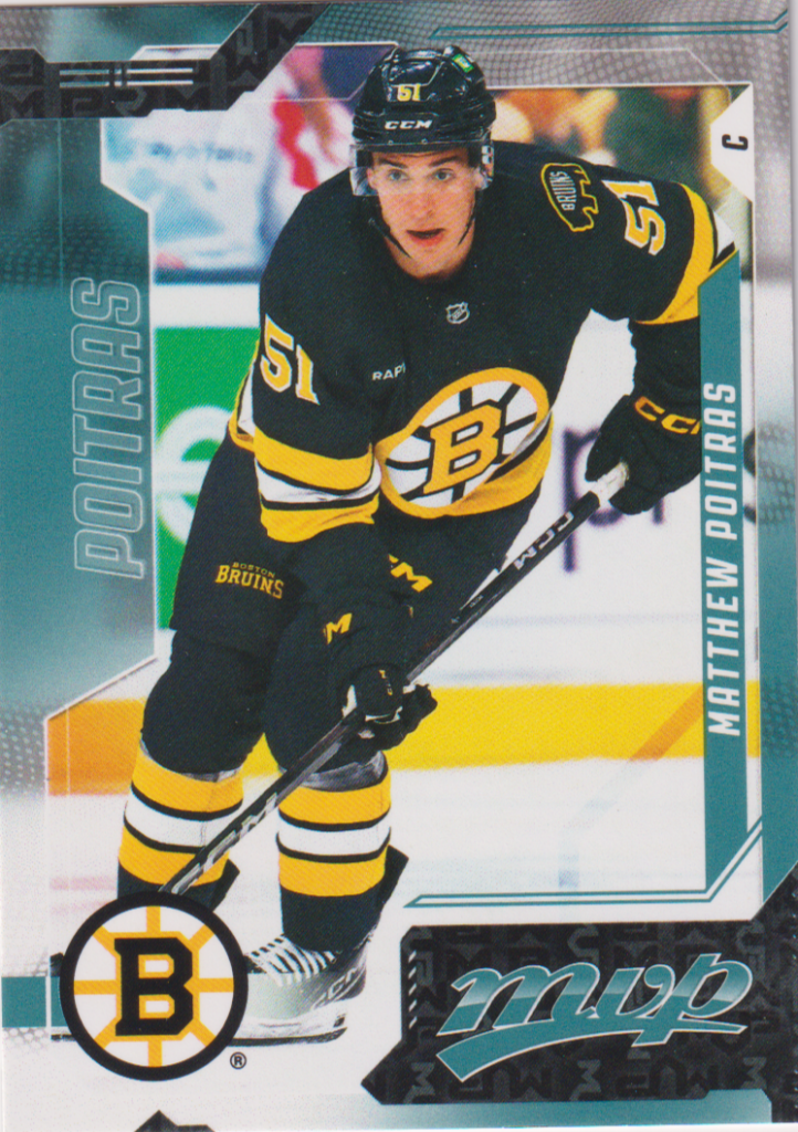 2026/27 MVP –  Matthew Poitras Boston Bruins 62