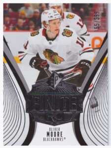 2025/26 SPx – Oliver Moore Chicago Blackhawks 46   /399