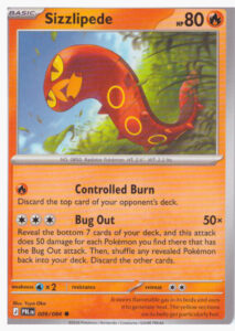 Mega Evolution 5.0: Black Pitch – Sizzlipede 009