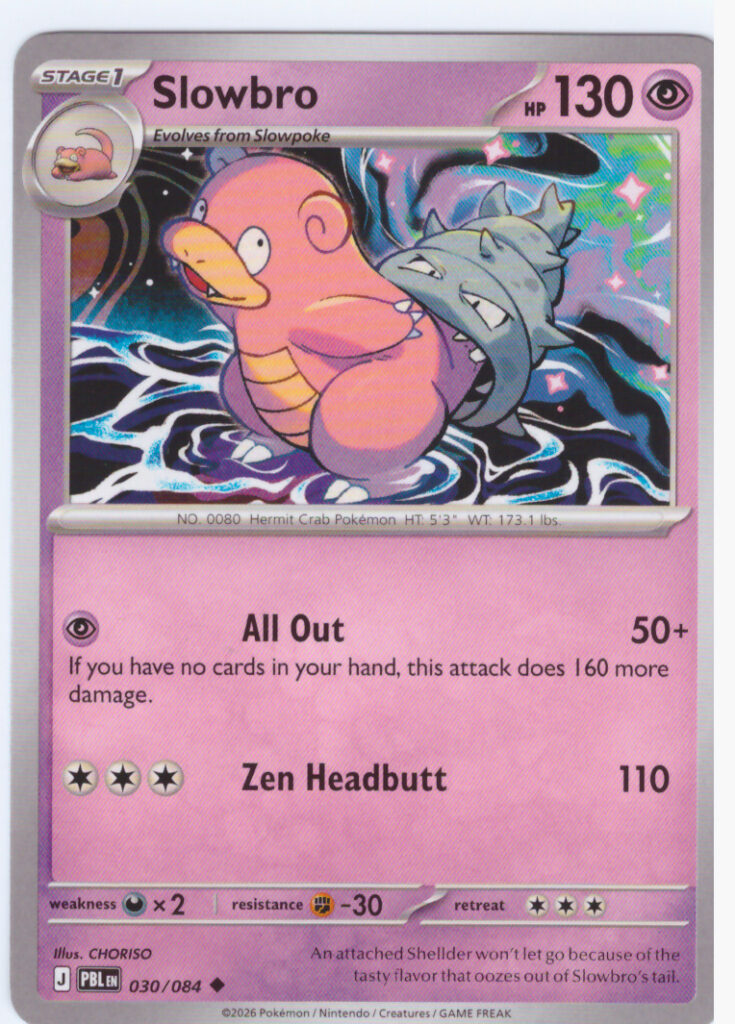 Mega Evolution 5.0: Black Pitch – Slowbro 030