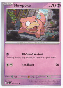 Mega Evolution 5.0: Black Pitch – Slowpoke 029