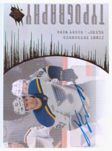 2025/26 SpX – Jimmy Snuggerud St.Louis Blues TYPE-15