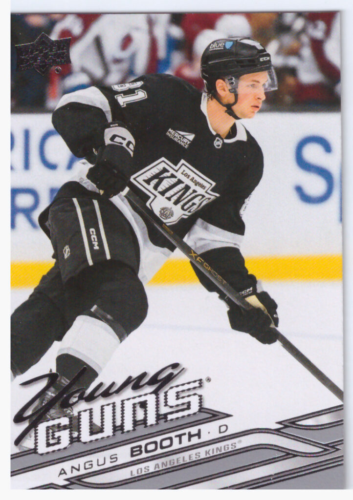 2026/27 Upper Deck Series 1 – Angus Booth Los Angeles Kings 247