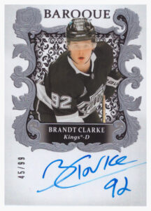 2024/25 The Cup – Brandt Clarke Los Angeles Kings BQ-BC   /99