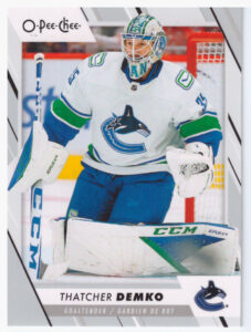 2023/24 O-Pee-Chee – Thatcher Demko Vancouver Canucks 161