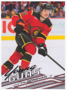 2026/27 Upper Deck Series 1 – Jorian Donovan Ottawa Senators 238