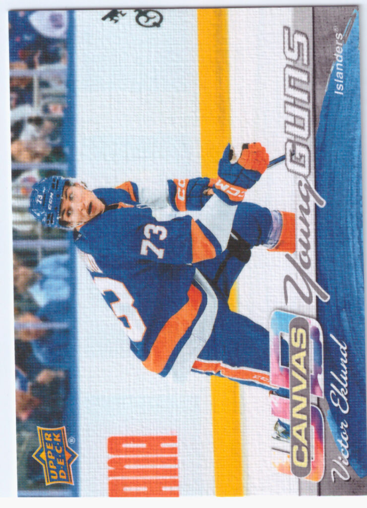 2026/27 Upper Deck Series 1 – Victor Eklund New York Islanders C107