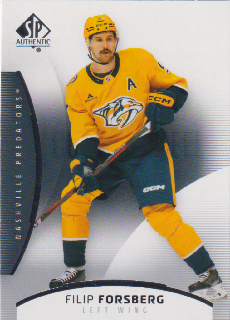 2025/26 SP Authentic – Filip Forsberg Nashville Predators 98