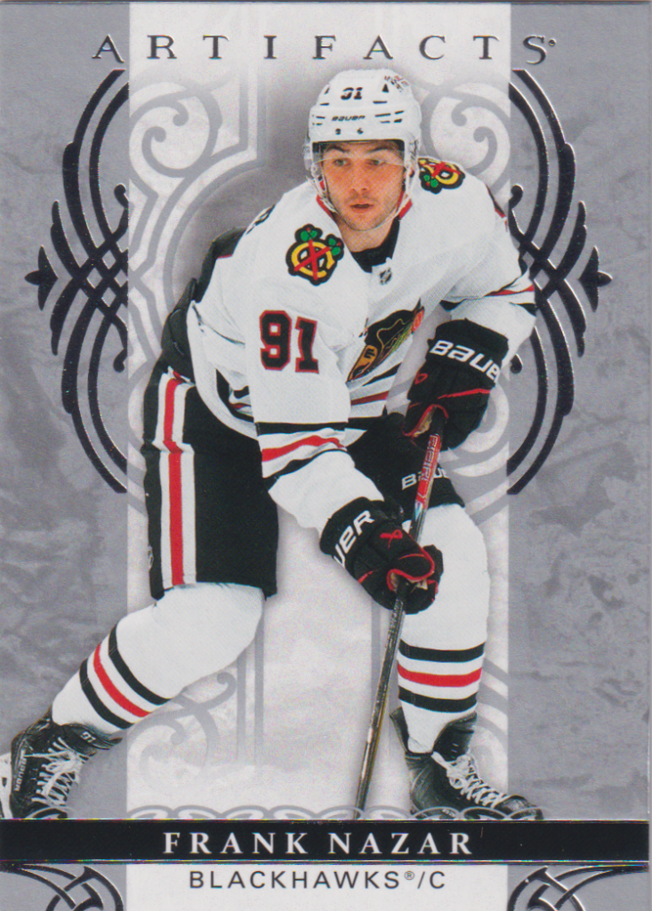 2026/27 Artifacts – Frank Nazar Chicago Blackhawks 40