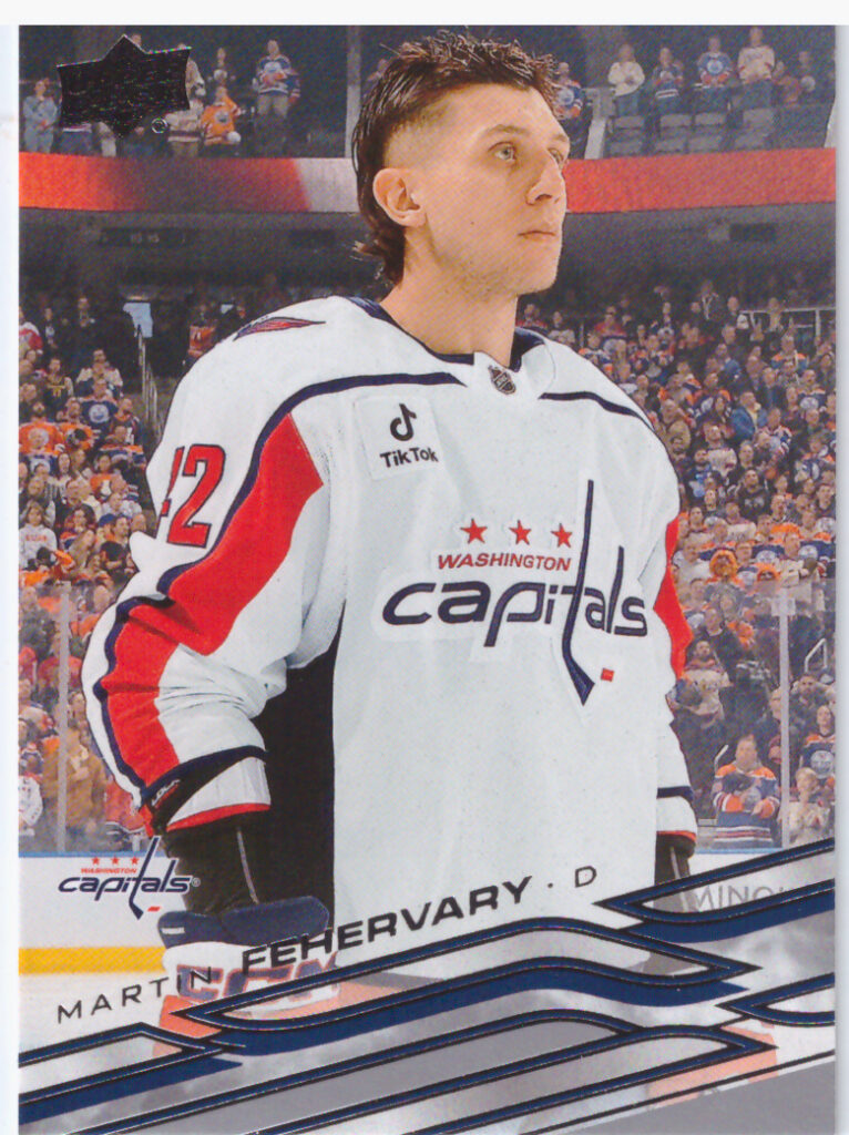 2026/27 Upper Deck Series 1 – Martin Feherváry Washington Capitals 186