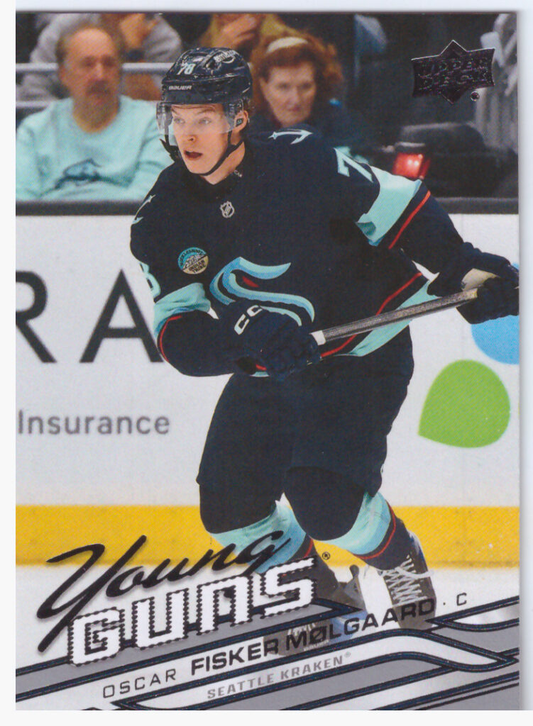 2026/27 Upper Deck Series 1 – Oscar Fisker Molgaard Seattle Kraken 221