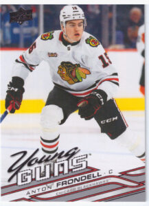 2026/27 Upper Deck Series 1 – Anton Frondell Chicago Blackhawks 201