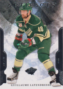 2011/12 Artifacts – Guillaume Latendresse Minnesota Wild 48