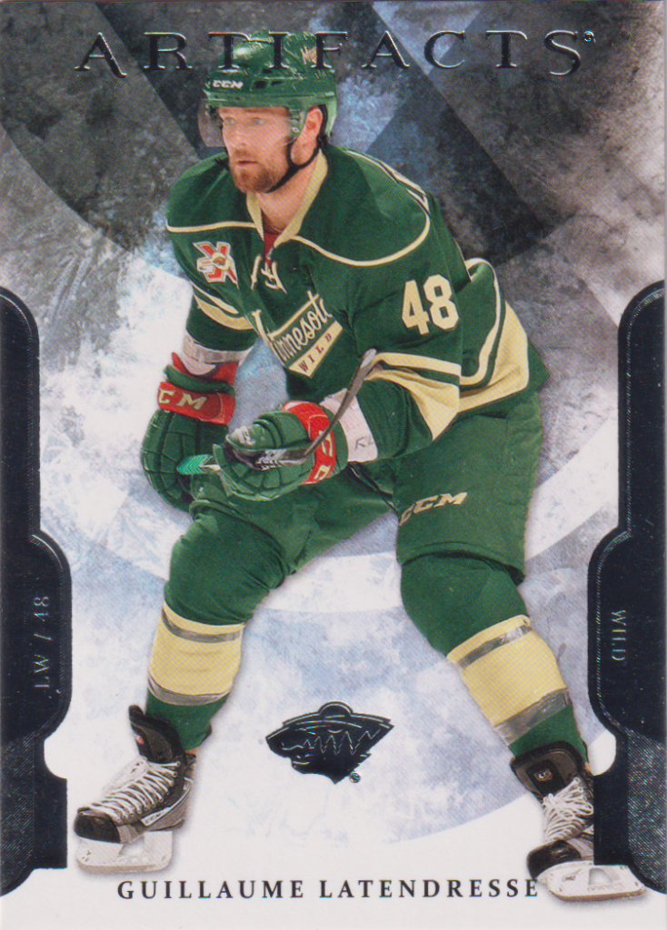 2011/12 Artifacts – Guillaume Latendresse Minnesota Wild 48