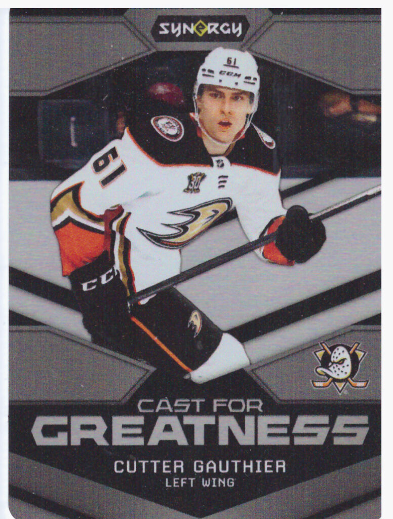 2024/25 Synergy – Cutter Gauthier Anaheim Ducks CG-4