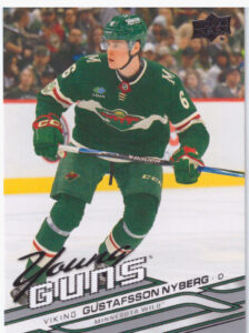 2026/27 Upper Deck Series 1 – Viking Gustafsson Nyberg Minnesota Wild 226
