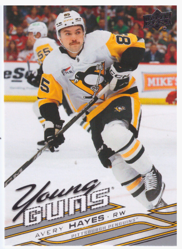 2026/27 Upper Deck Series 1 – Avery Hayes Pittsburgh Penguins 231
