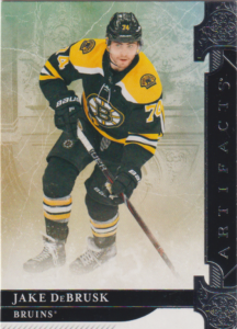 2019/20 Artifacts – Jake DeBrusk Boston Bruins 86
