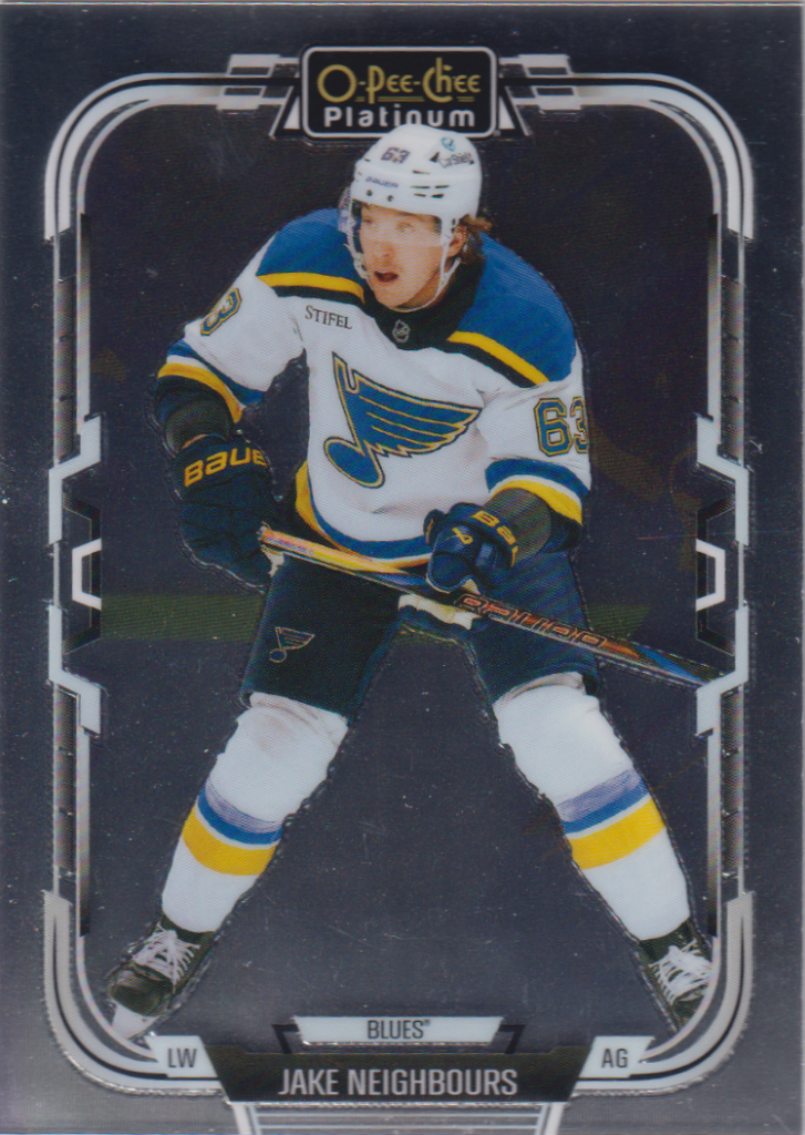 2025/26 O-Pee-Chee Platinum – Jake Neighbours St. Louis Blues 110