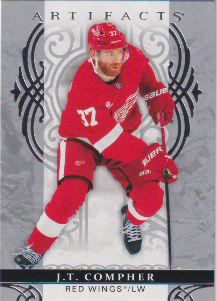 2026/27 Artifacts – J. T. Compher Detroit Red Wings 67