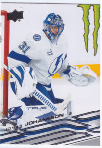 2026/27 Upper Deck Series 1 – Jonas Johansson Tampa Bay Lightning 159