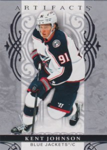 2026/27 Artifacts – Kent Johnson Columbus Blue Jackets 51