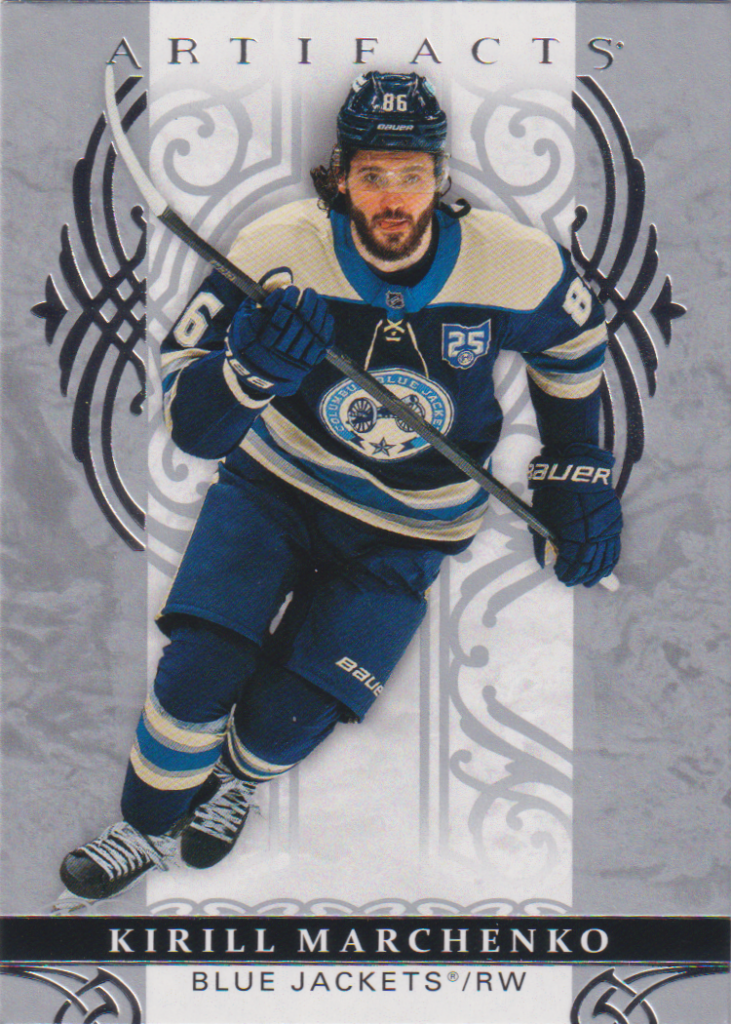 2026/27 Artifacts – Kirill Marchenko Columbus Blue Jackets 5