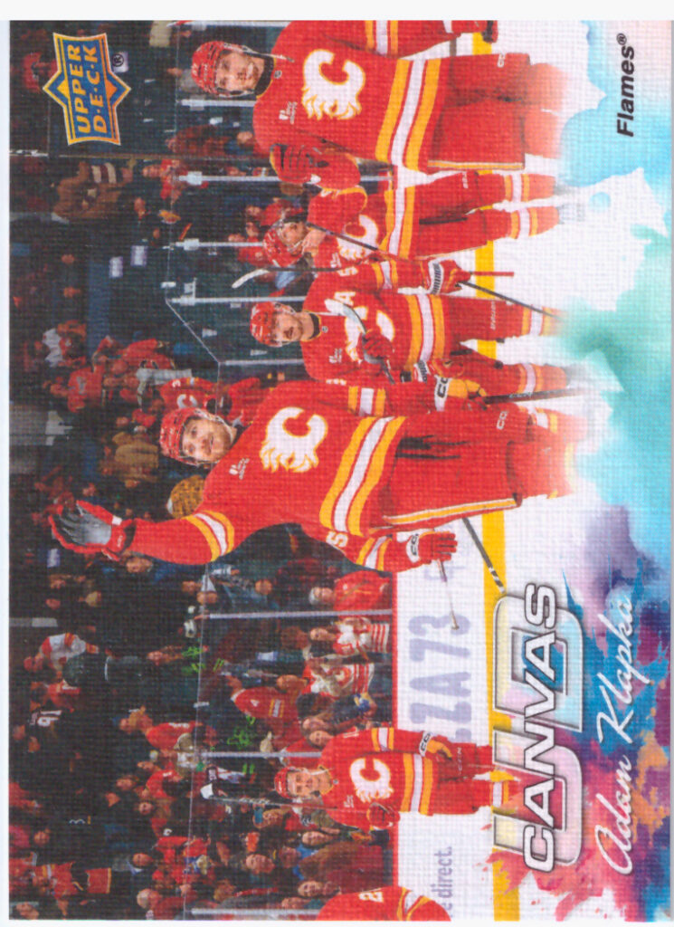 2026/27 Upper Deck Series 1 – Adam Klapka Calgary Flames C17