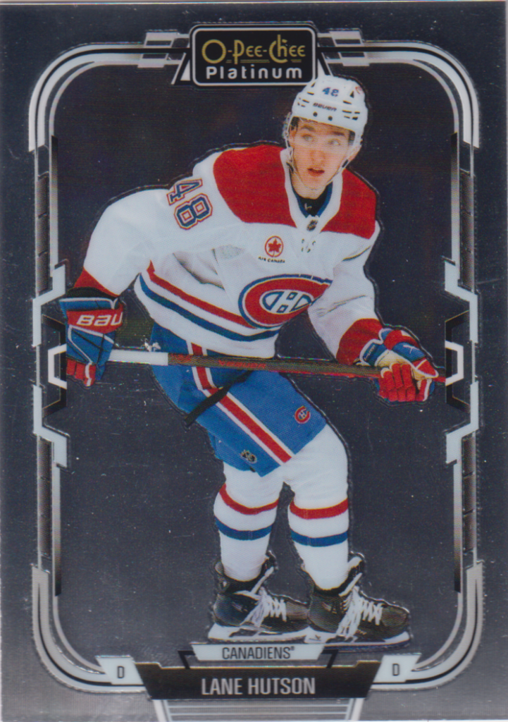 2025/26 O-Pee-Chee Platinum – Lane Hutson Montreal Canadiens 89