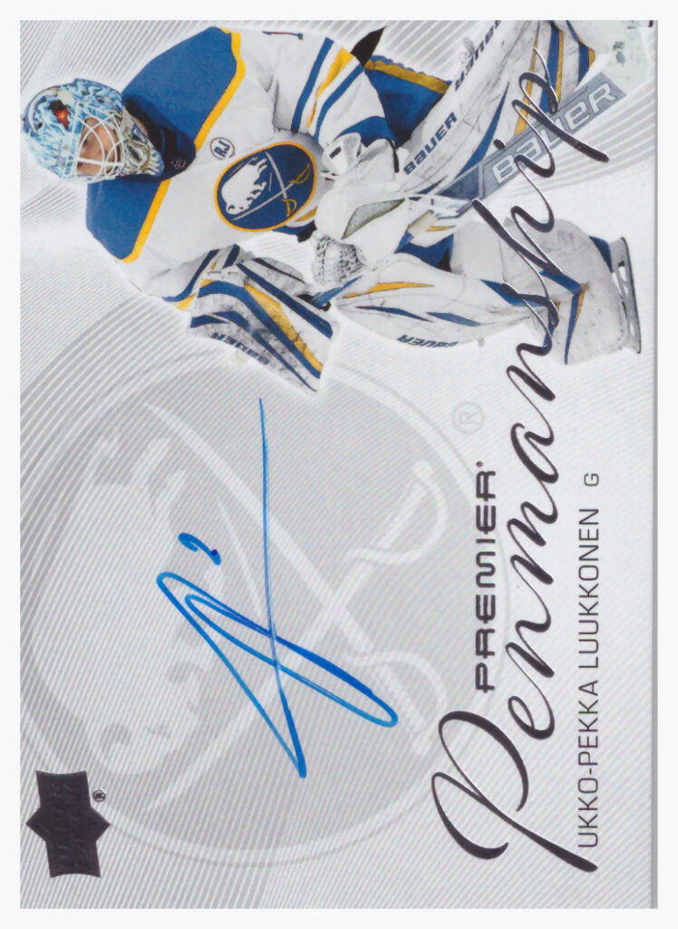 2024/25 Premier – Ukko-Pekka Luukkonen Buffalo Sabres PEN-UL