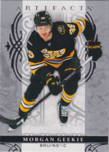 2026/27 Artifacts – Morgan Geekie Boston Bruins 74