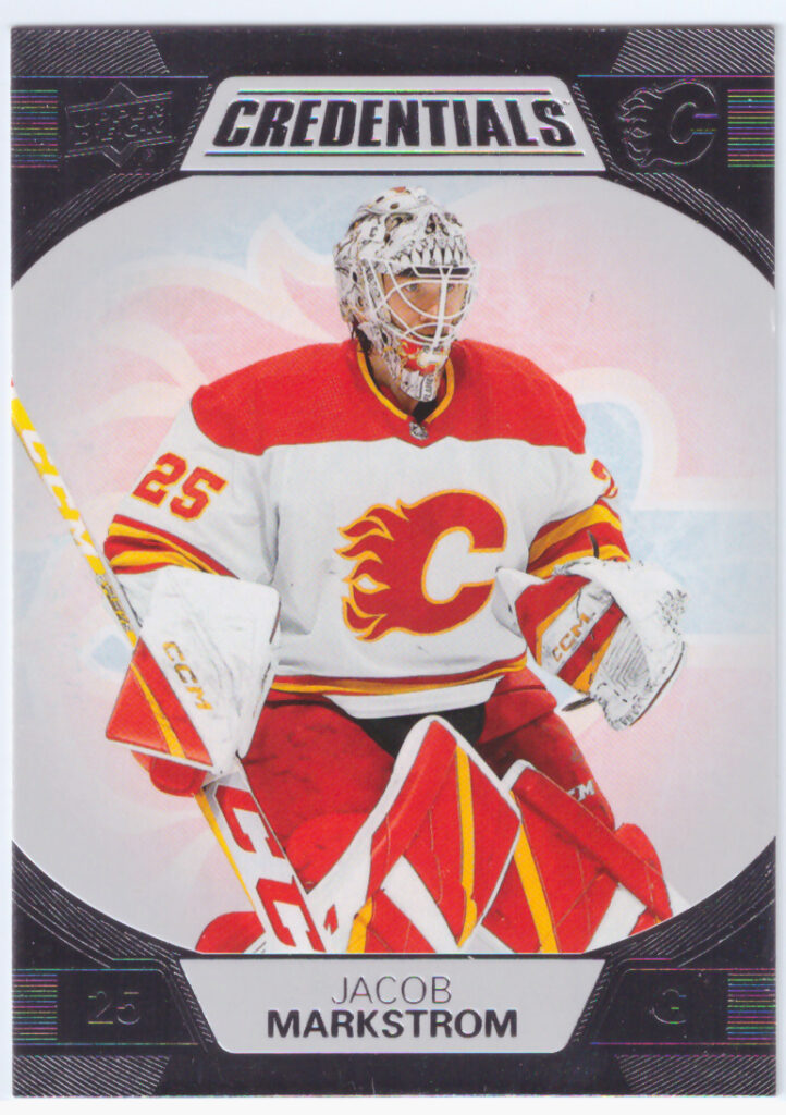 2022/23 Credentials – Jacob Markstrom Calgary Flames 13
