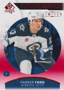 2025/26 SP Authentic – Parker Ford Winnipeg Jets 115