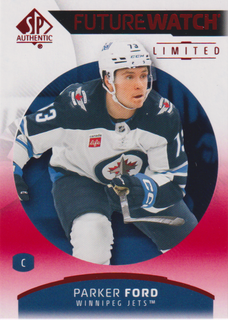 2025/26 SP Authentic – Parker Ford Winnipeg Jets 115