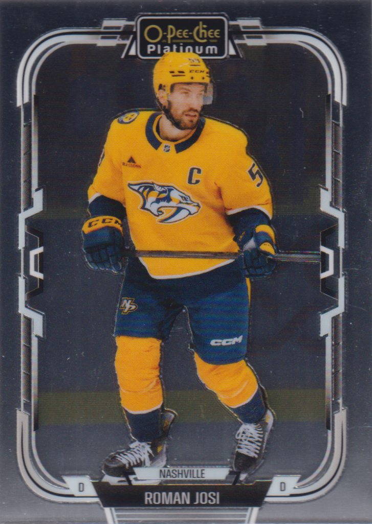 2025/26 O-Pee-Chee Platinum – Roman Josi Nashville Predators 30