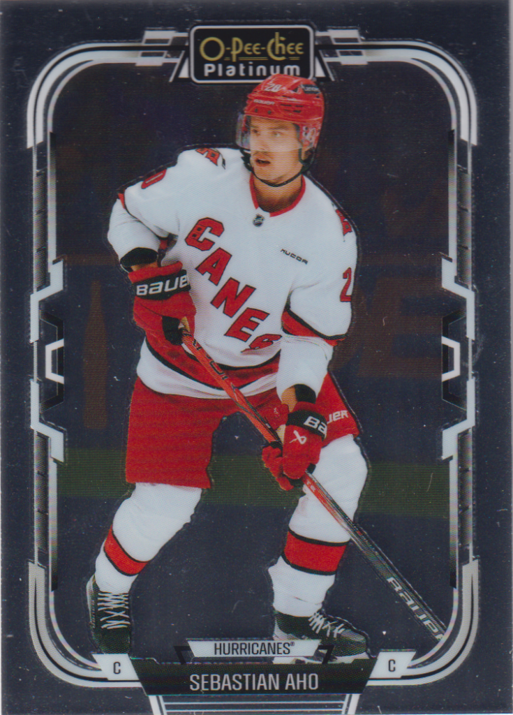 2025/26 O-Pee-Chee Platinum – Sebastian Aho Carolina Hurricanes 93