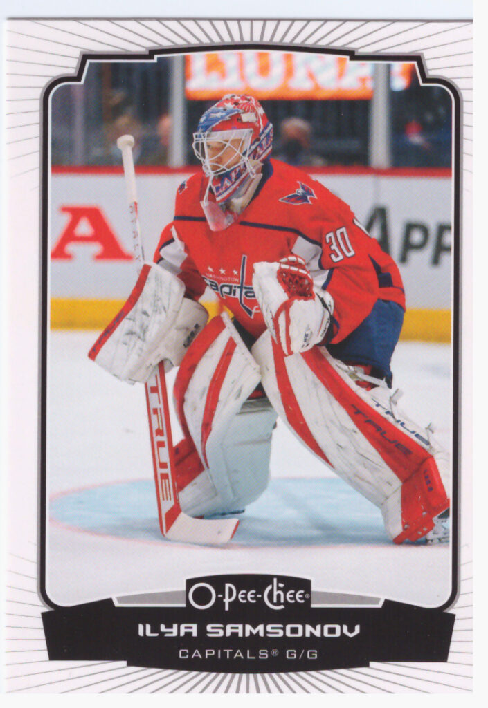 2022/23 O-Pee-Chee – Ilya Samsonov Washington Capitals 389