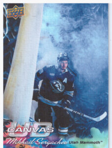 2026/27 Upper Deck Series 1 – Mikhail Sergachev Utah Mammoth C60