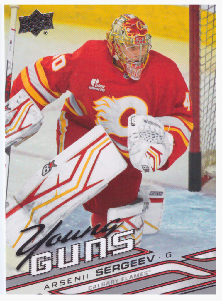 2026/27 Upper Deck Series 1 – Arsenii Sergeev Calgary Flames 228